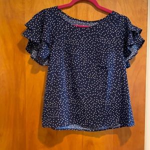 Flutter Sleeve Blouse